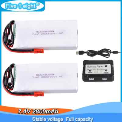 RadioLink RC8X 8CH Transmitter Lipo Battery 7.4V 2800mAh for RC6GS