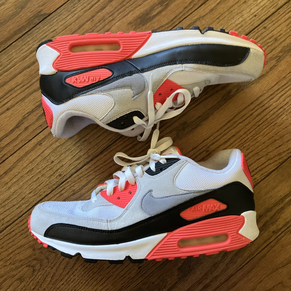 Size 10 - Nike Air Max 90 2010 Infrared Shoes | eBay