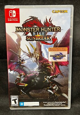 Monster Hunter Rise + Sunbreak (Nintendo Switch) BRAND NEW