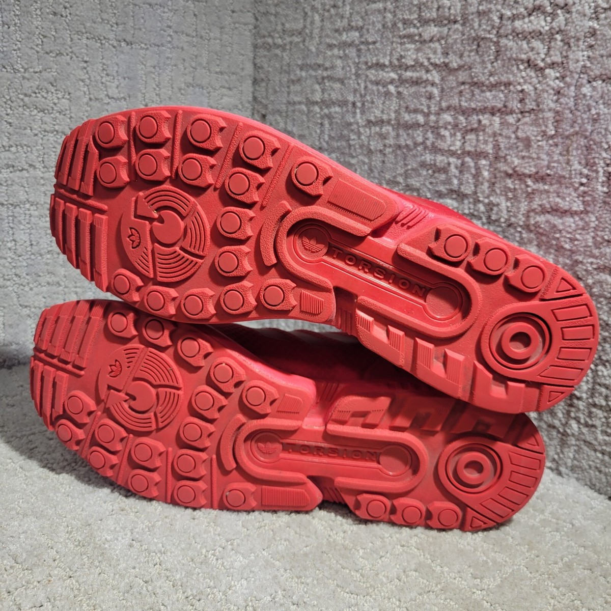 Adidas ZX Flux Torsion Men's Size 11.5 US Triple Red Lace up