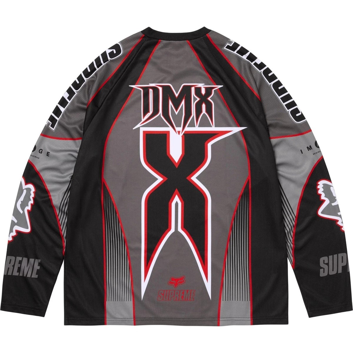 Supreme x Fox Racing DMX Jersey - XXL - Black (FW25) ✓ IN-HAND | eBay