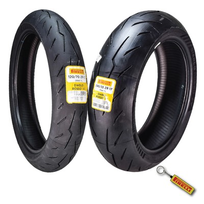 Pirelli Diablo Rosso IV Street Sport 120/70ZR17 190/55ZR17