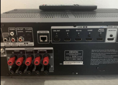 Denon AVR 1713 Receiver | eBay