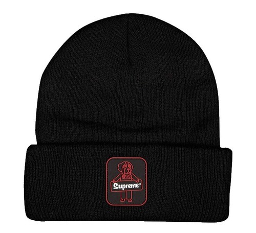 Supreme Overdyed Beanie Black SS25 | eBay