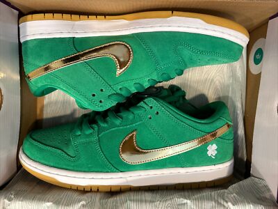 Nike SB Dunk Low Pro “St. Patrick's Day” 2022 - Men's Size 9.5