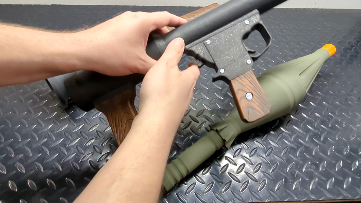 RPG-7 Rocket Launcher - 3D Print - RPG 7 - High Quality Replica