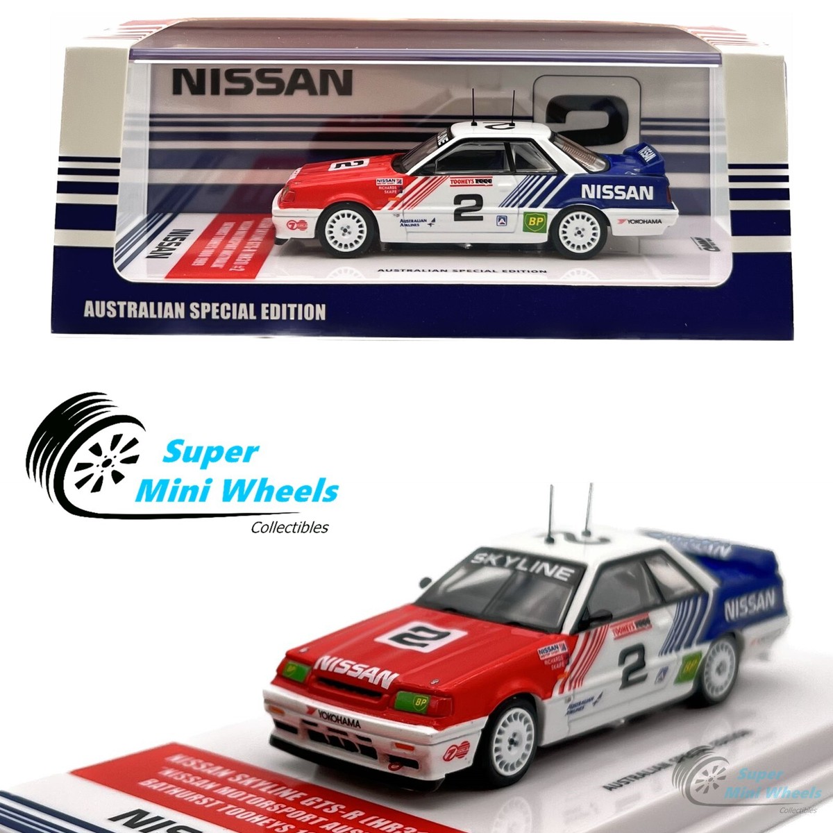 INNO64 1:64 Nissan Skyline R31 GTSR HR31 #2 Australian Special