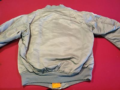 Vintage ALPHA INDUSTRIES MA-1 Flyer USAF MIL-J-82790J Reversible