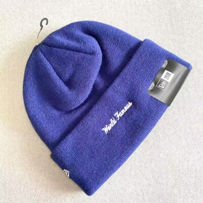 Supreme x New Era FW21 Box Logo Beanie Washed Navy | eBay