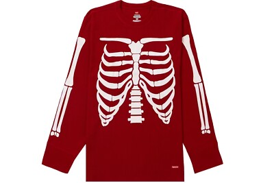 Supreme Hanes Bones Thermal Crew (1 Pack) Red - Xl | eBay