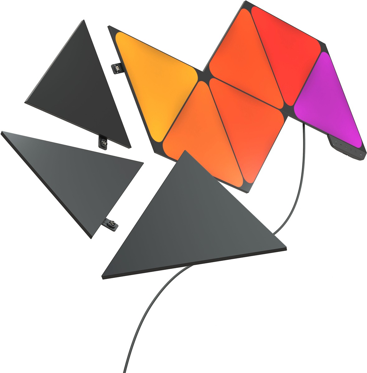 Nanoleaf Shapes Ultra Black Triangles Limited Edition Starter Kit