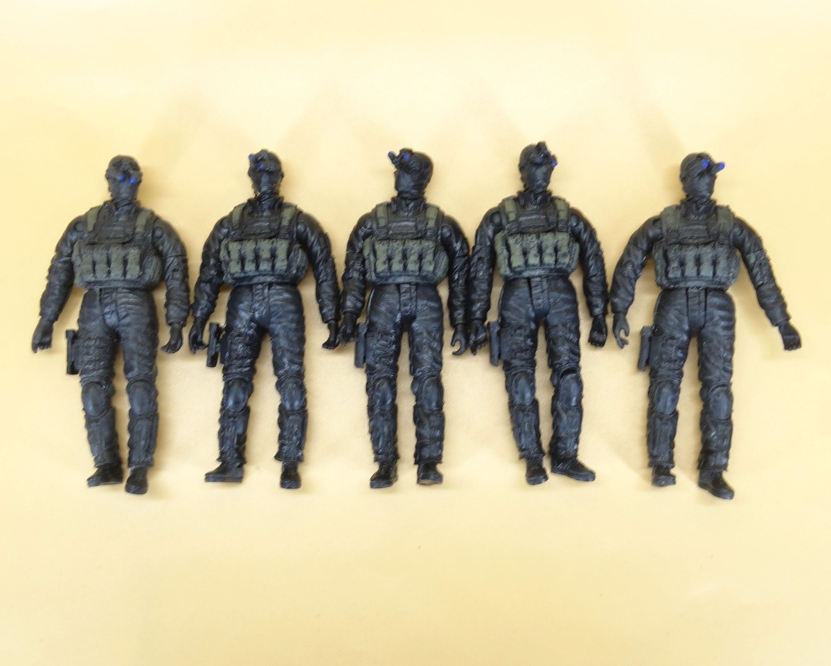 ELITE FORCE WWII フィギュアセット ELITE FORCE WWII フィギュア4体