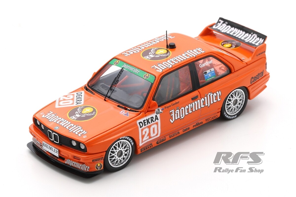 BMW M3 E30 Jägermeister DTM 1992 Wayne Gardner Linder Racing 1:43