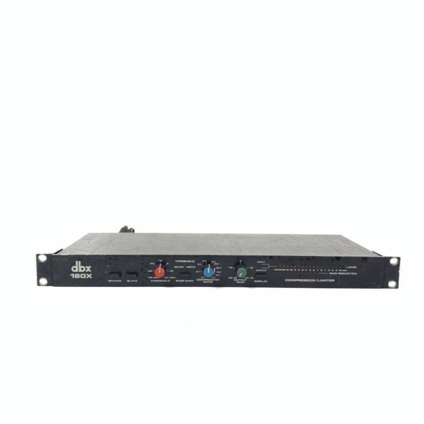 dbx 160X Professional Compressor Limiter Signal Processor Black
