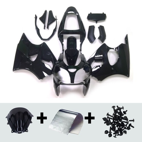 Black Fairing Kit for ZX-6R 636 Ninja 2000 2001 2002 ZX6R Kawasaki