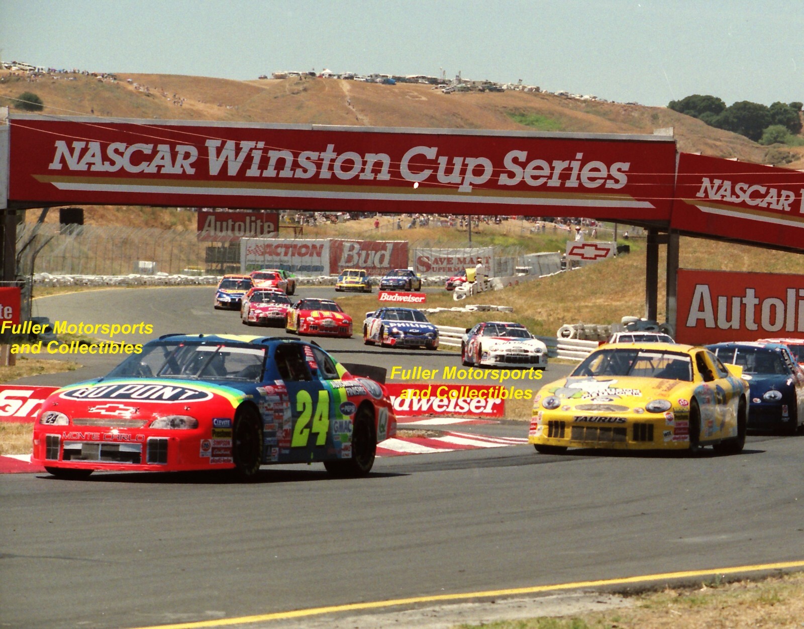 JEFF GORDON #24 WINS AT SONOMA SEARS POINT 1999 NASCAR WINSTON CUP