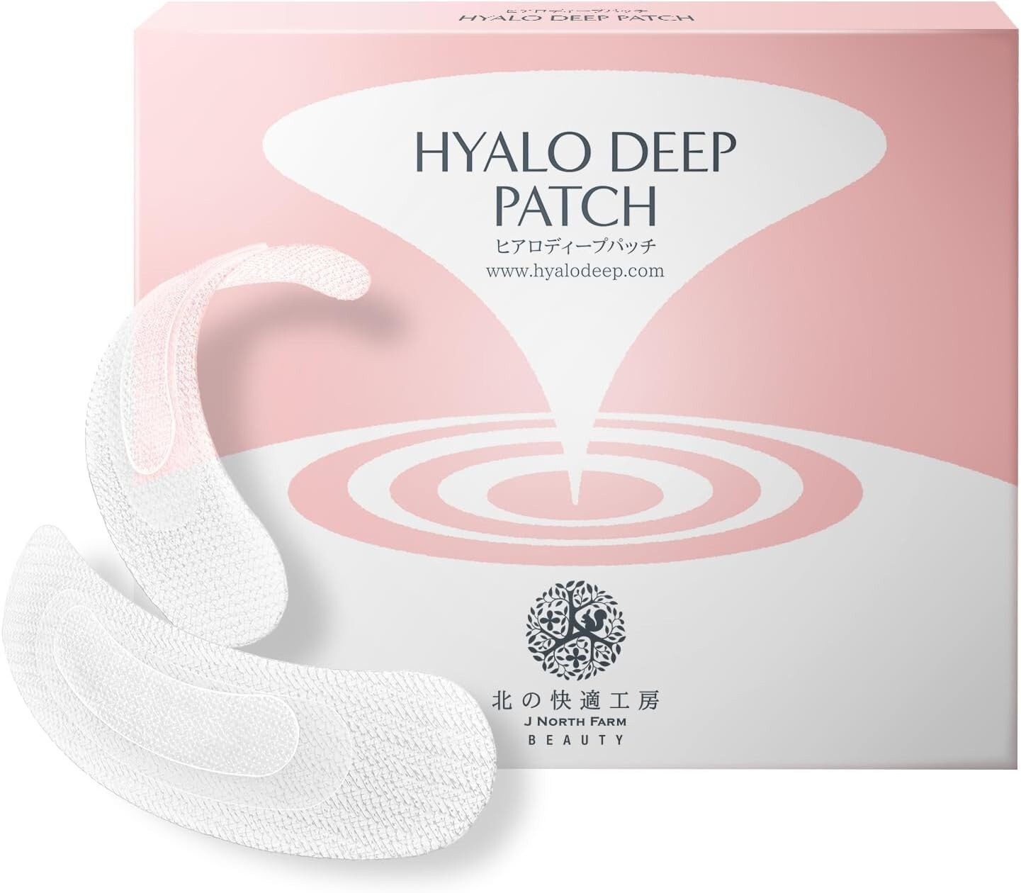 Kitano-Kaitekikobo Hyalo Deep Patch Microneedle for Under-Eye Care