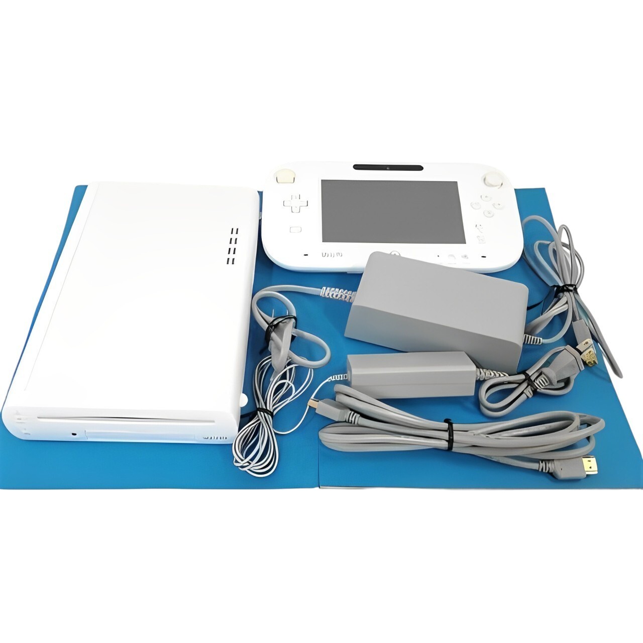 Nintendo Wii U Premium Set White/Black box select Working tested