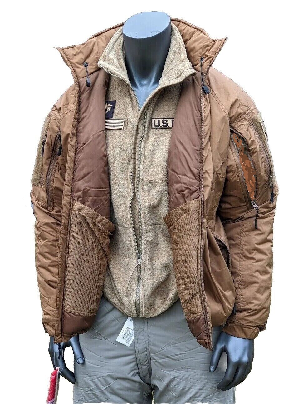 PCU Gen 3 Level 7 ECW USMC PrimaLoft Cold Weather Happy Coyote