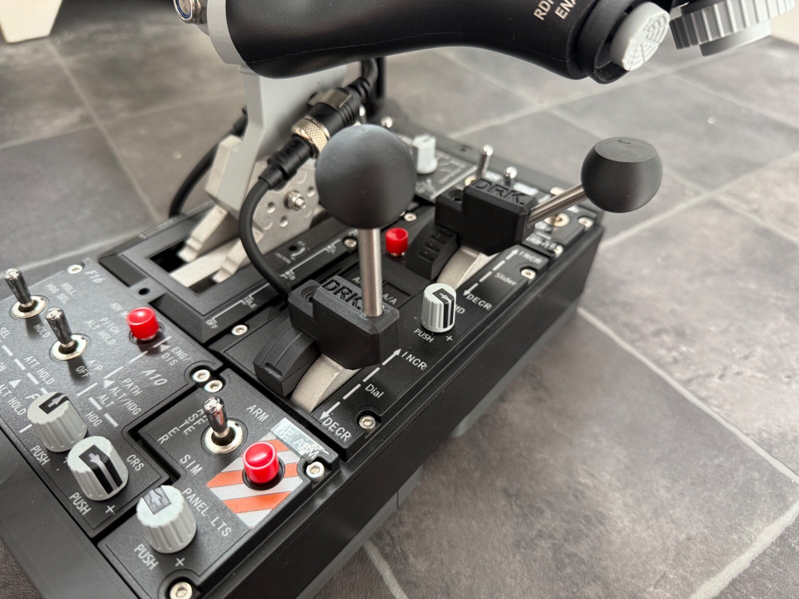 Lever Kit For Winwing Orion 2 Throttle Base - Kit of x2 Levers