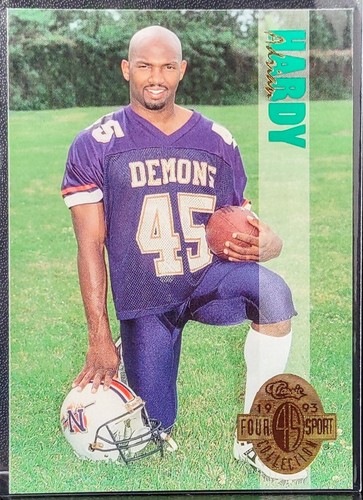 1993 Classic Four Sport Collection Adrian Hardy RC #159