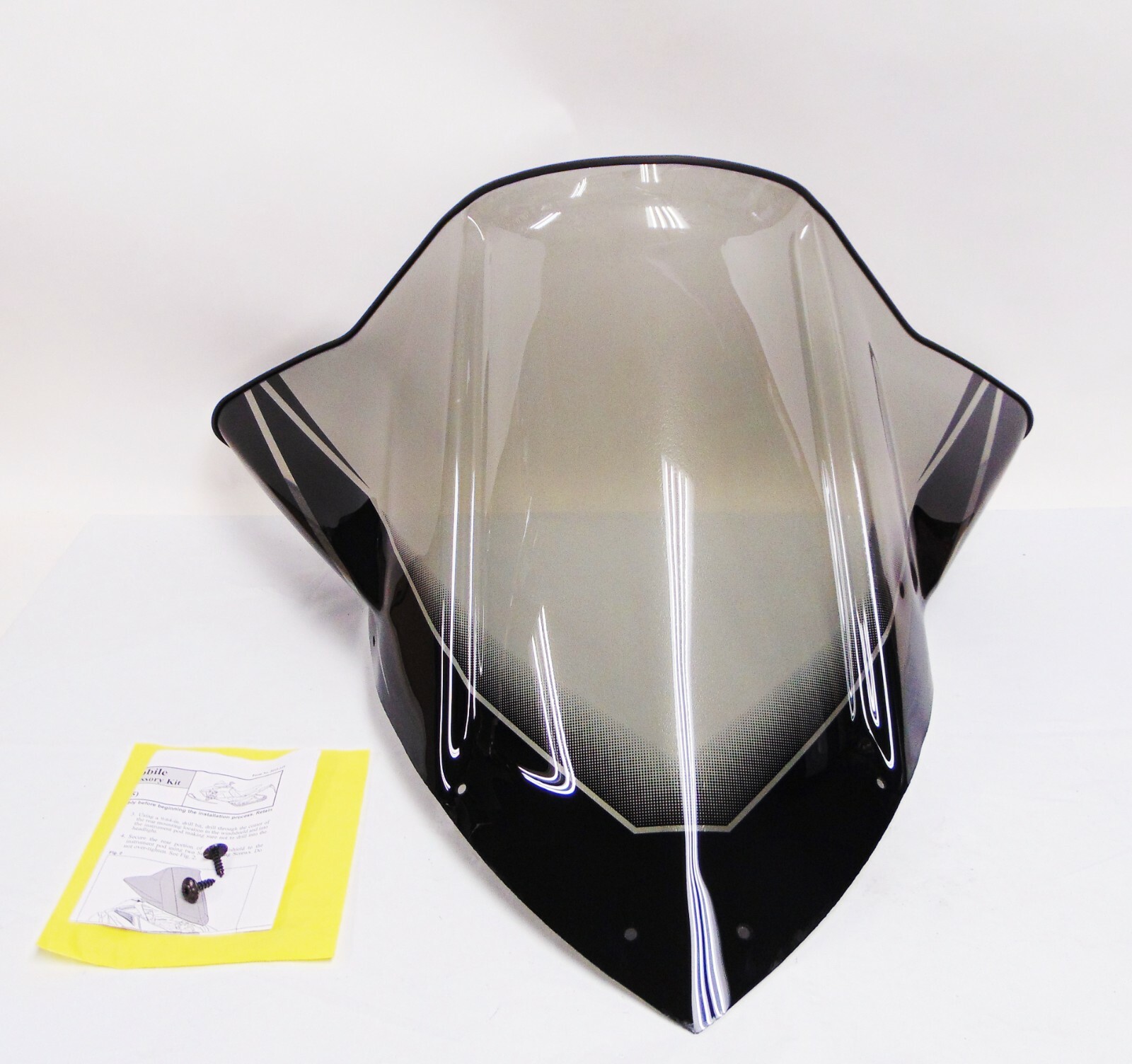 OEM Arctic Cat Snowmobile Windshield Mid LXR Black Tint 8639-134