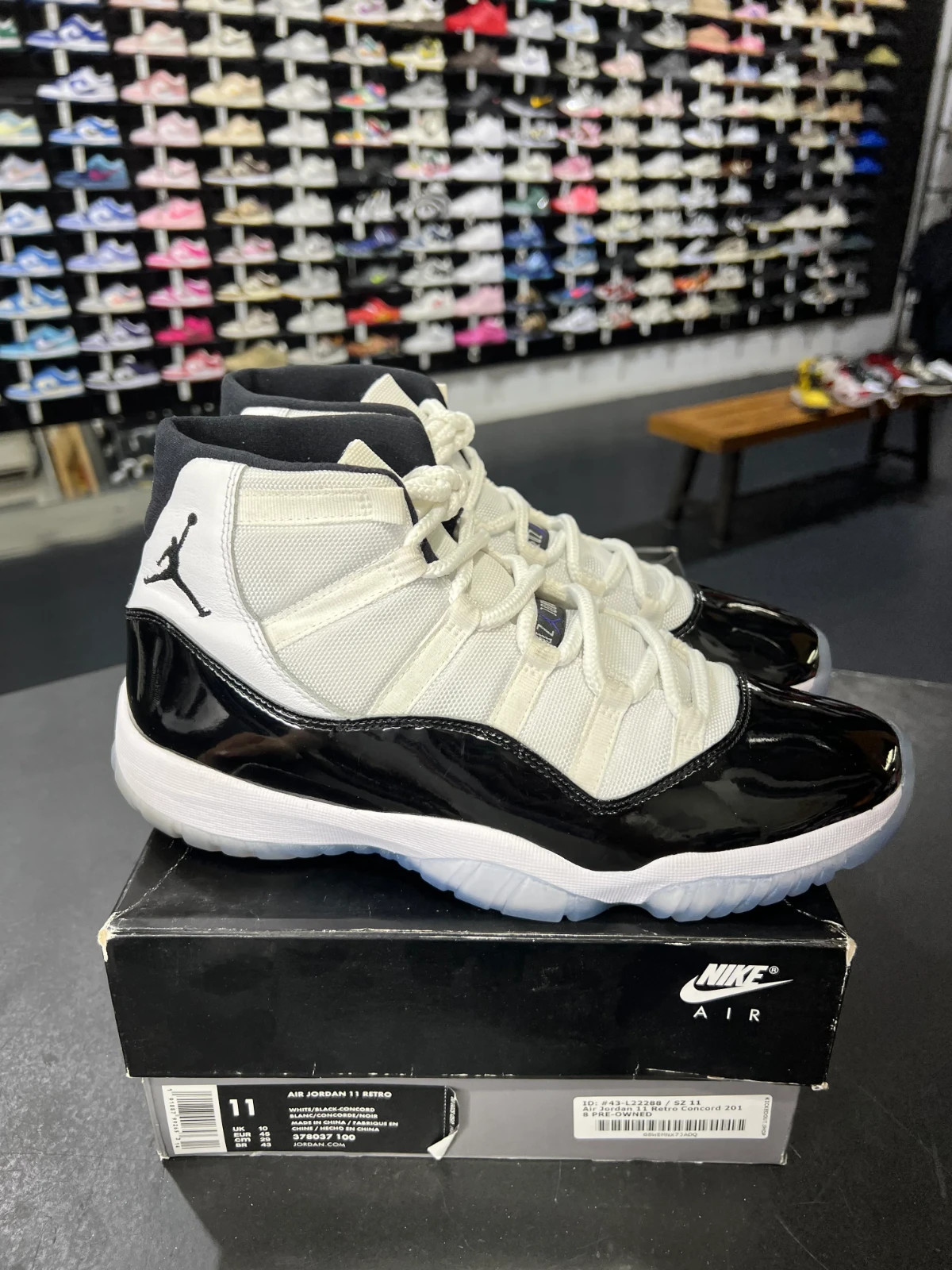 Size 11 - Jordan 11 Retro High Concord PRE-OWNED 191887992653| eBay