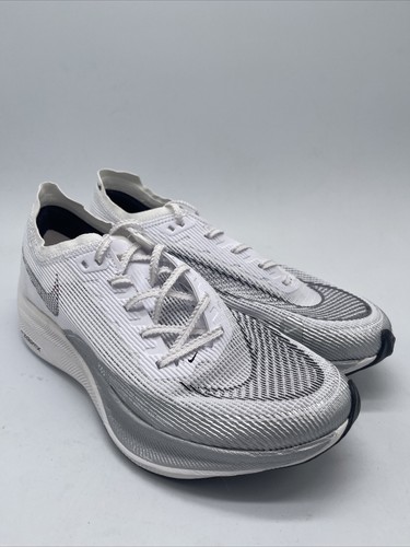 Nike ZoomX Vaporfly NEXT% 2 White Metallic Silver CU4111-100 Men's