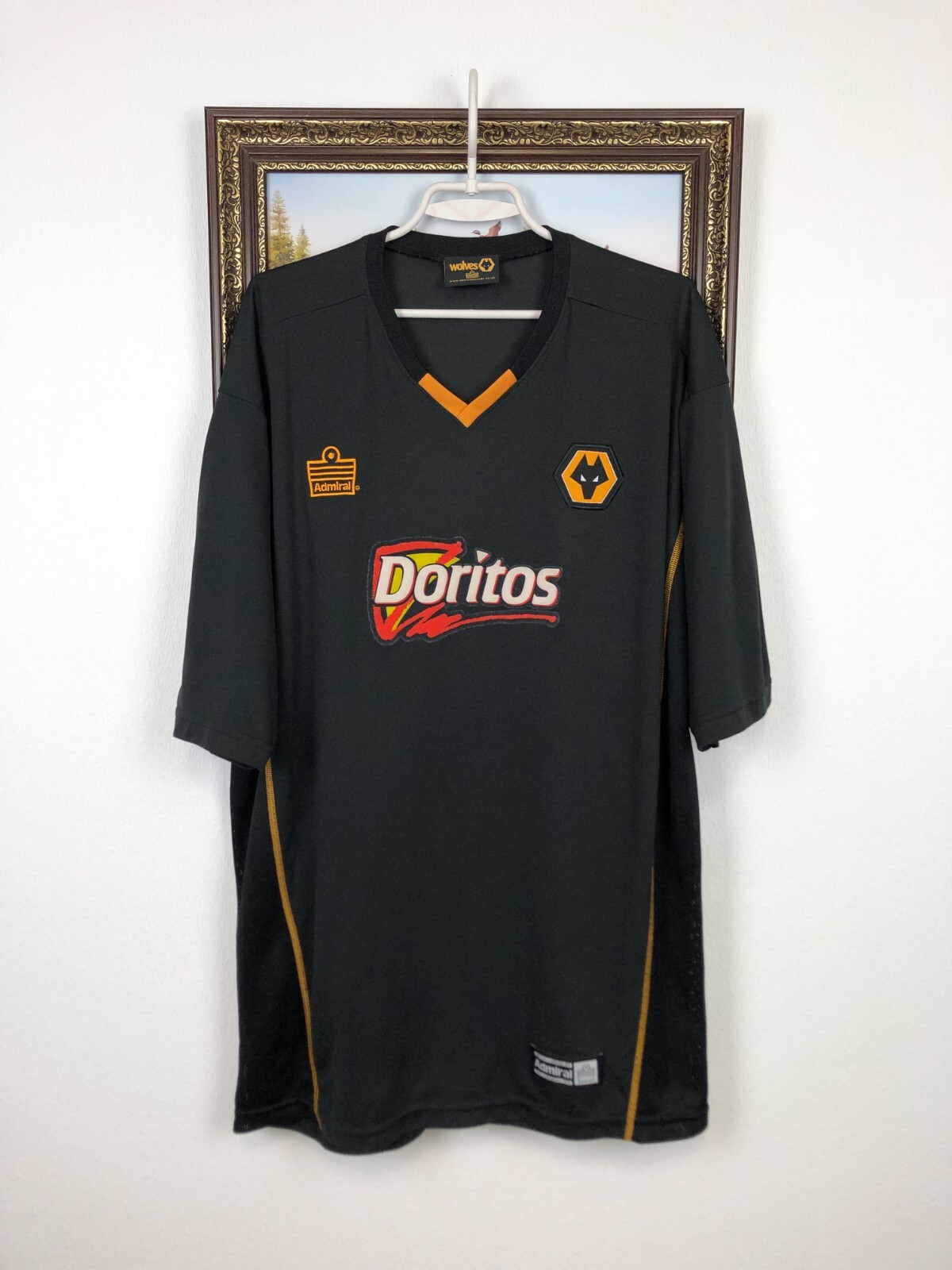 Wolverhampton Wanderers Away football shirt 2003 Wolves Soccer