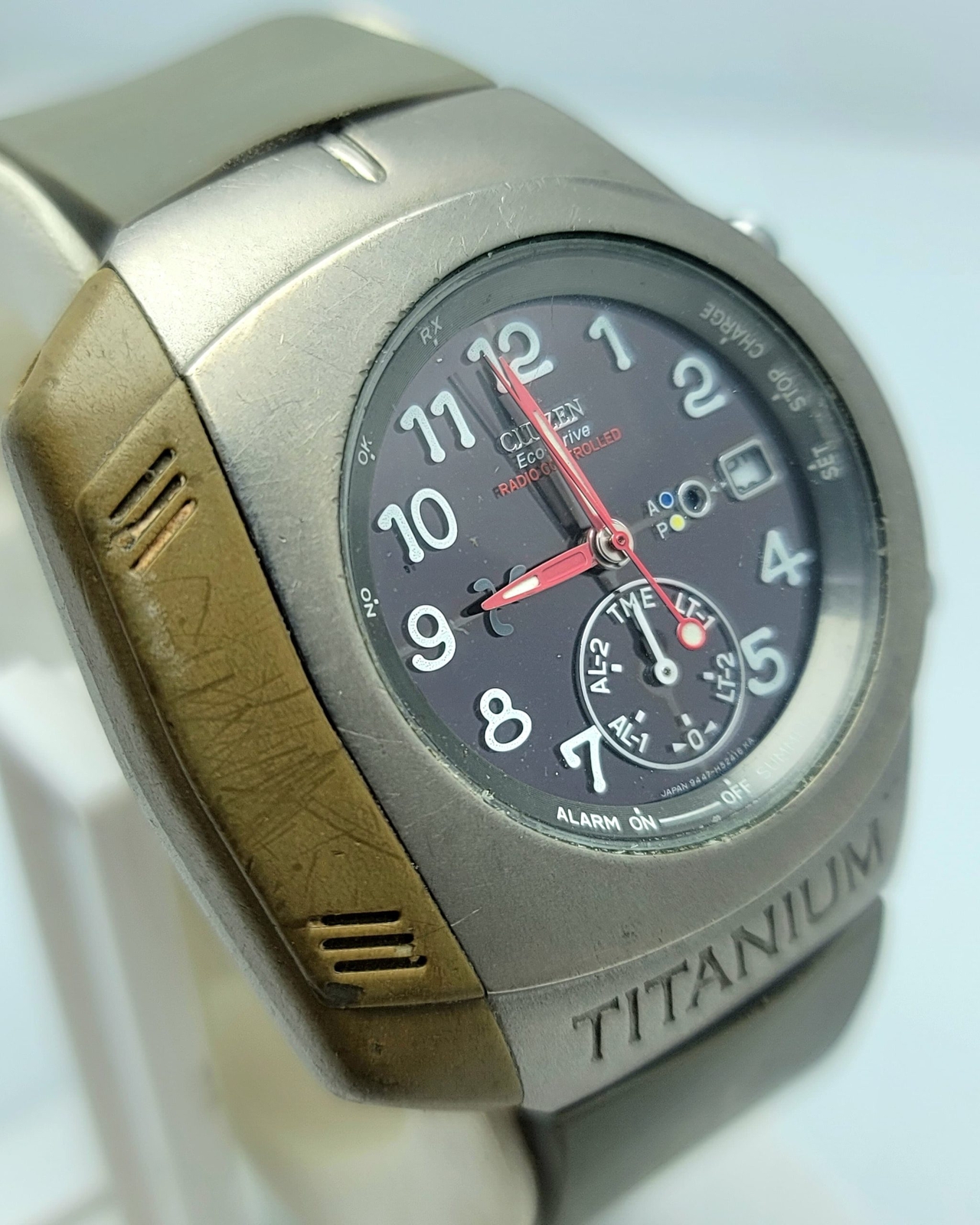 Citizen Eco-Drive 9417-H22838 TA Radio Controlled Titanium Vintage