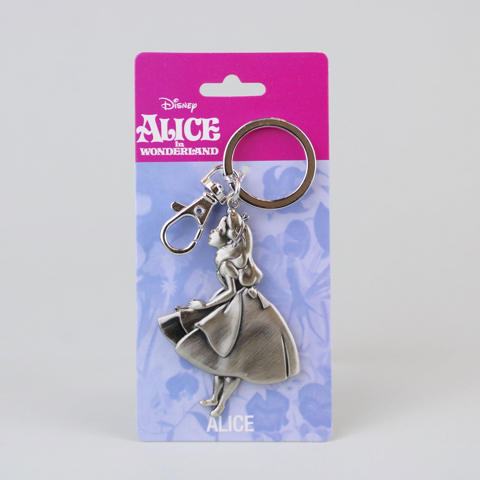 Alice (Alice in Wonderland) Disney Large Pewter Keychain | eBay