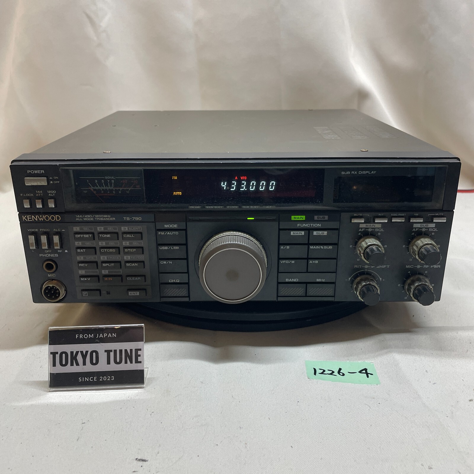 KENWOOD トランシーバー TS-790 「無線機 セパレーター付」 KENWOOD
