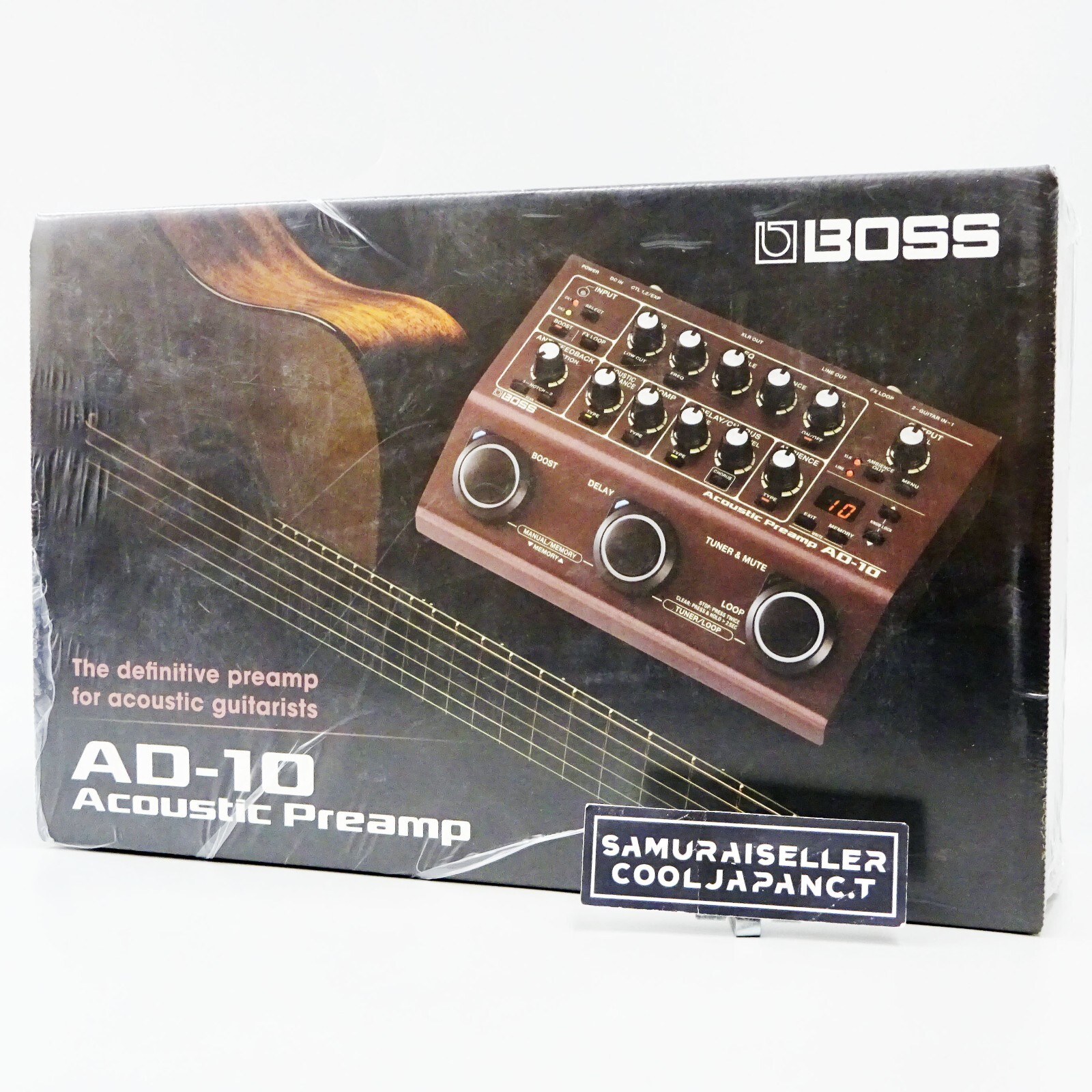 Boss AD-10 Acoustic Preamp Processor Effects Pedal Japan NEW | eBay