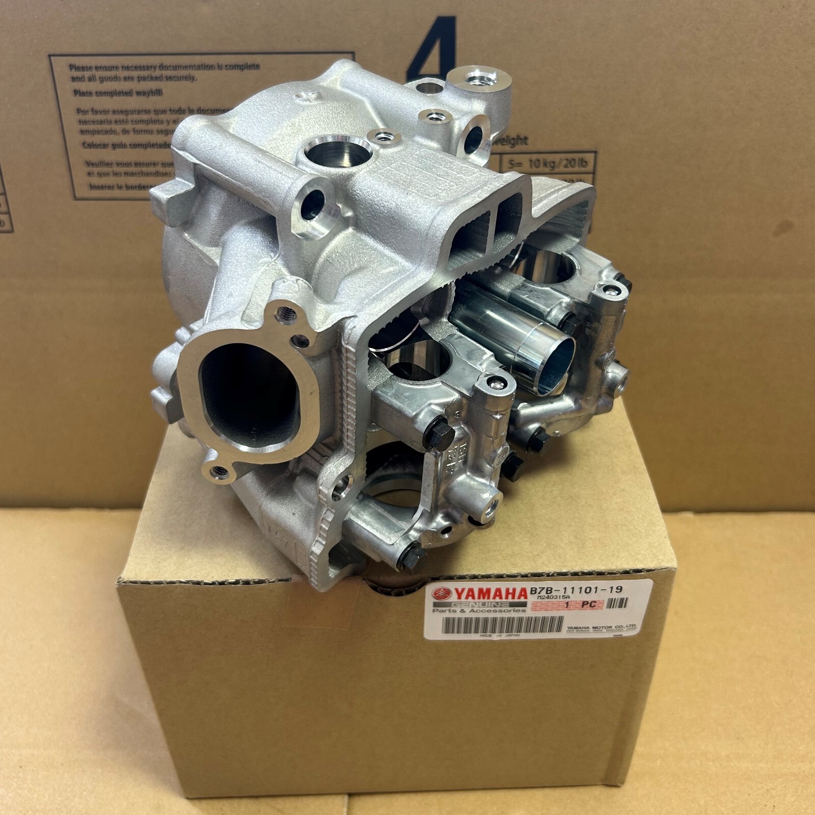 2021-2023 Yamaha Genuine WR250F YZ250F Cylinder Head Assy