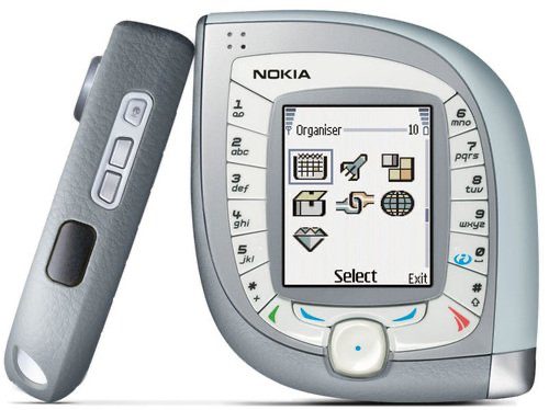 Nokia 7600 (2003) - a radical departure in mobile phone design