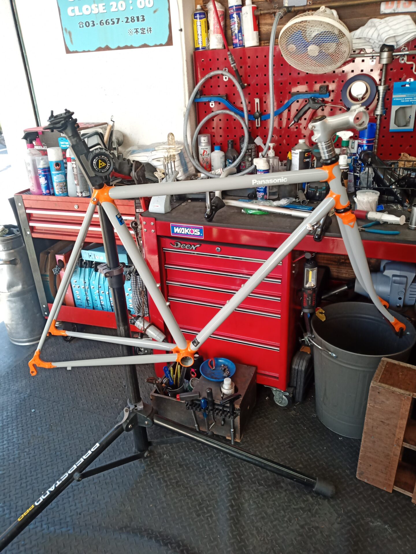 パナソニック オーダー クロモリフレーム | オグラ輪業