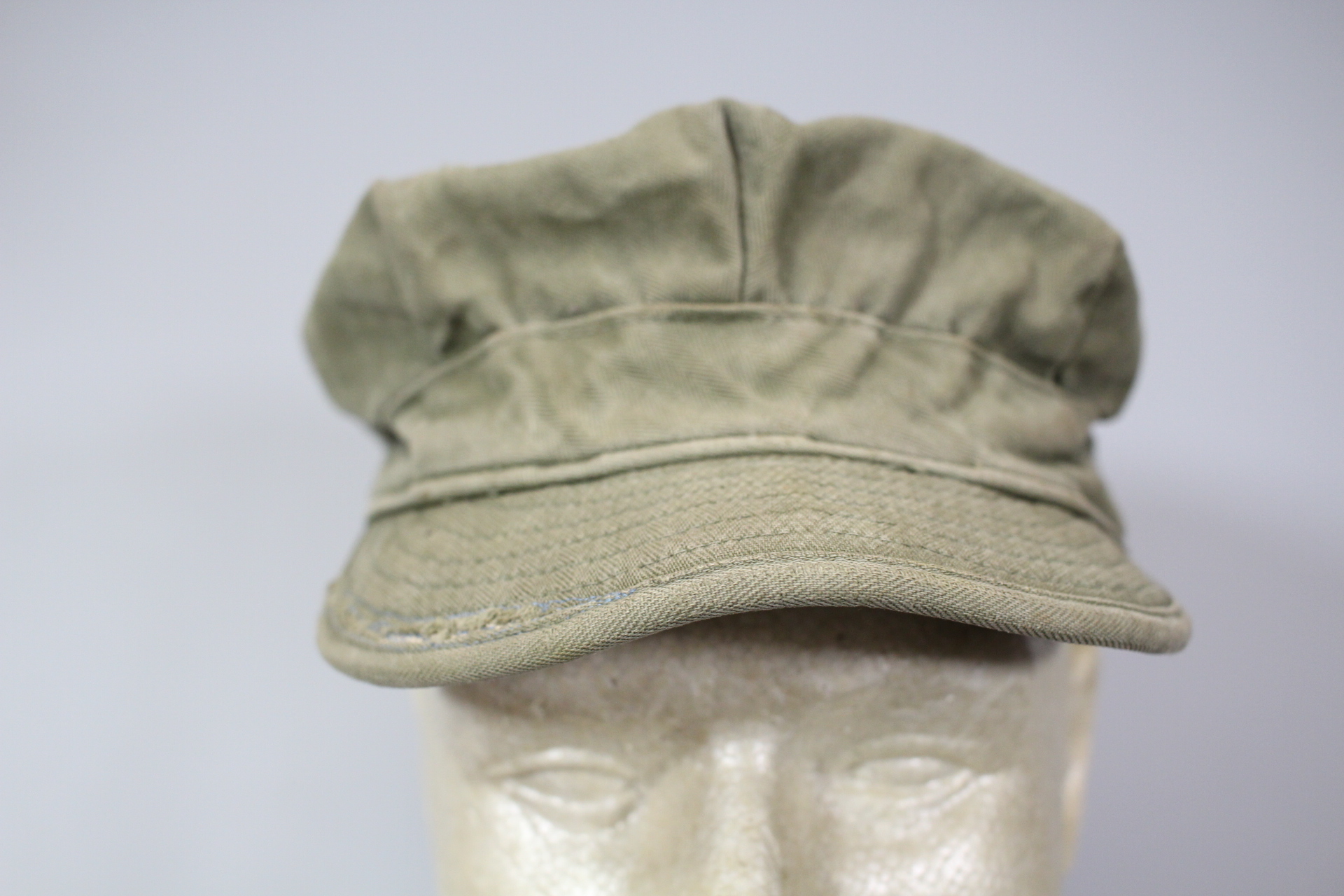 ヘリンボーンツイルキャップ