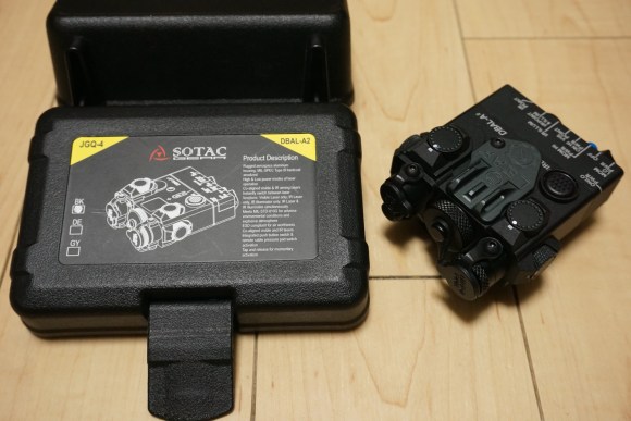 SOTAC DBAL-A2の国内モデル（レーザー無し）を購入、レーザーを復活