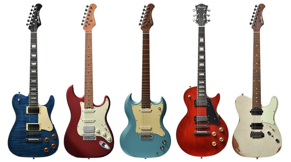 Bacchus（バッカス）エレキギターの種類と特徴【エレキギター博士】