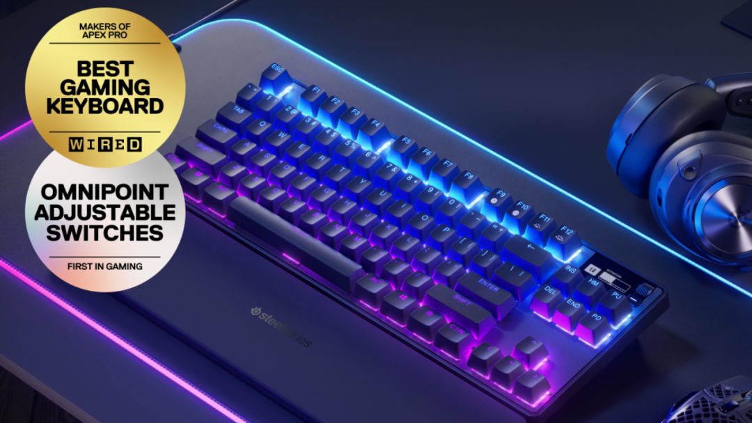 神] SteelSeriesのゲーミングキーボード『APEX PRO』にラピッド