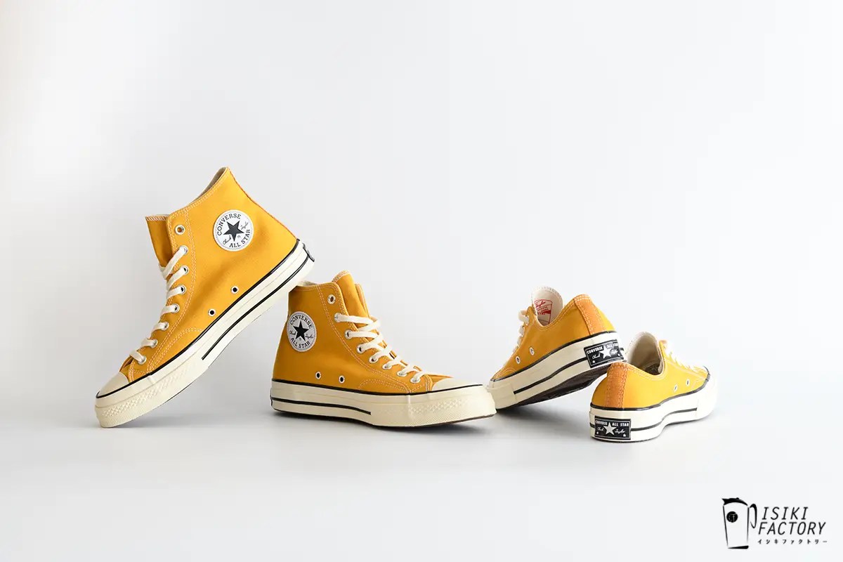 人気色は伊達じゃない！コンバース『CT70』サンフラワーを写真で