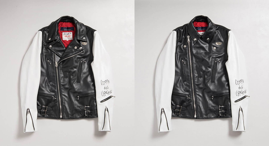 COMME des GARÇONS x Lewis Leathers 青山店限定 LIGHTNING が突如