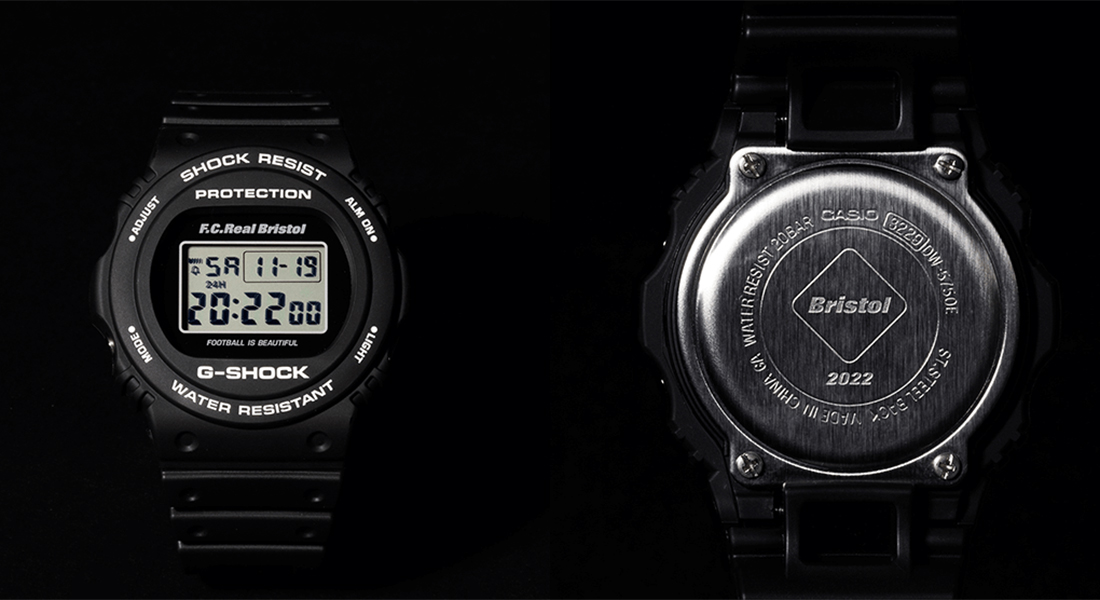 F.C.Real Bristol × G-SHOCK – 4年に一度のコラボレーションウォッチが