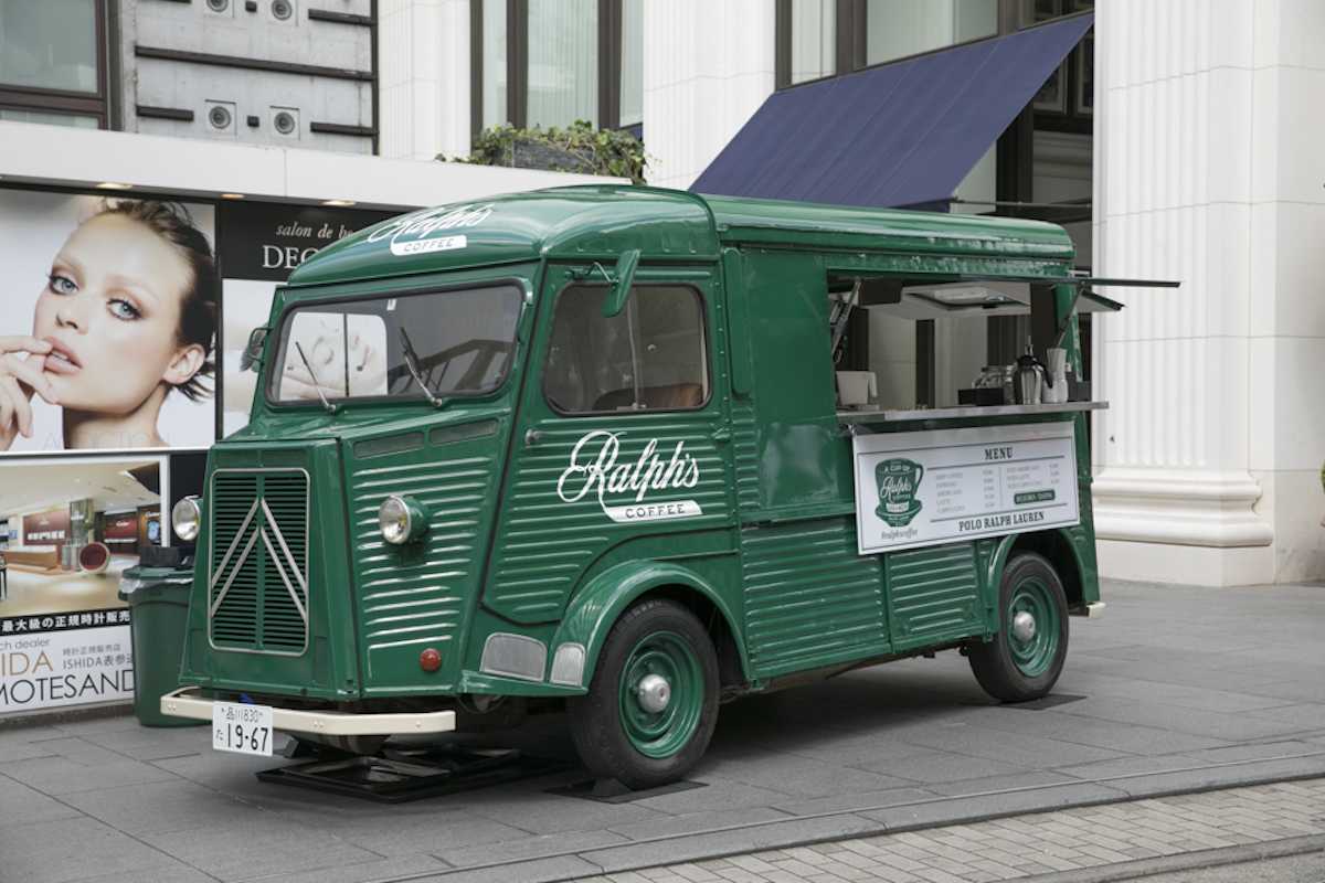 ラルフ ローレン表参道」にラルフズ コーヒーカフェトラックが期間限定