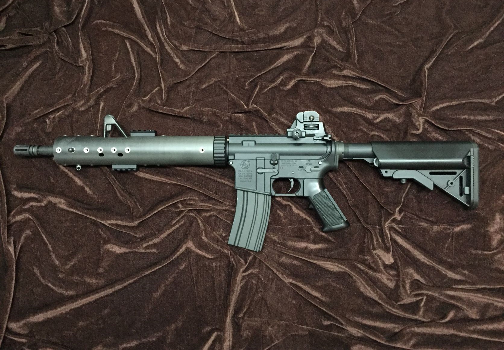 東京マルイ SOPMOD M4 次世代電動ガンのカスタムをさせて頂きました