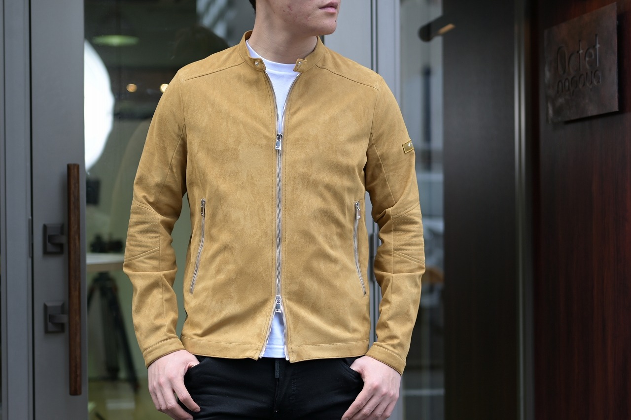 TATRAS/タトラス」新作は、スエードで上品なシングルライダース