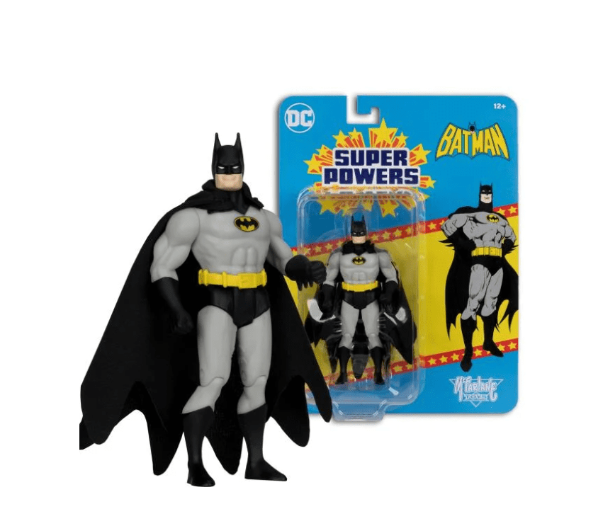 DC Super Powers Wave 9 Batman (Black and Grey) — TOY STLKR