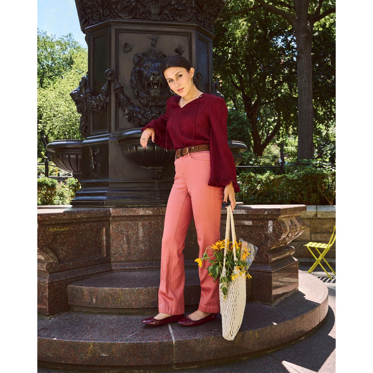 DG2 by Diane Gilman Virtual Stretch Angled Pocket Trouser Jean | HSN