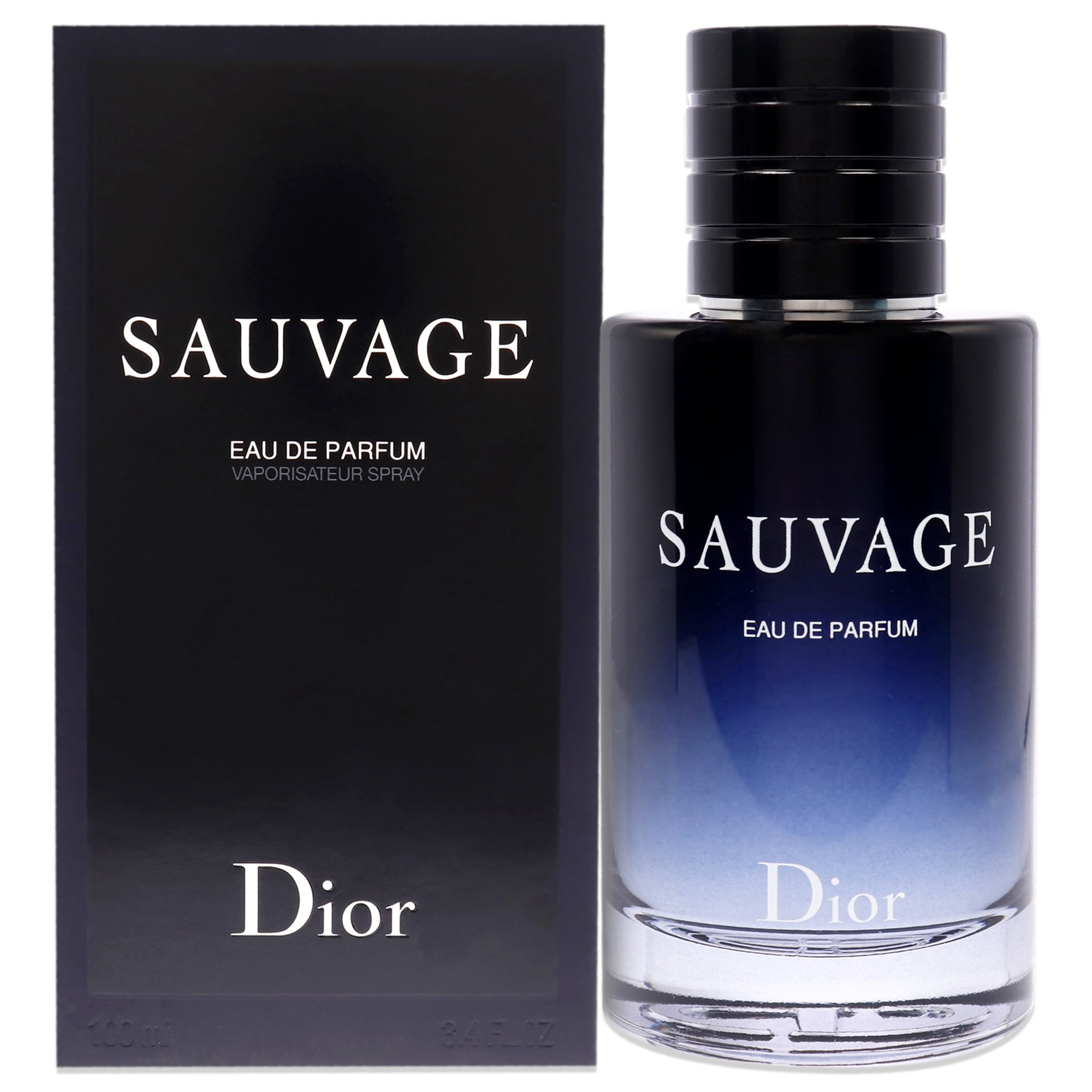Dior Sauvage Eau De Parfum, 3.4 oz 100 ml, Woody Fragrance Spray