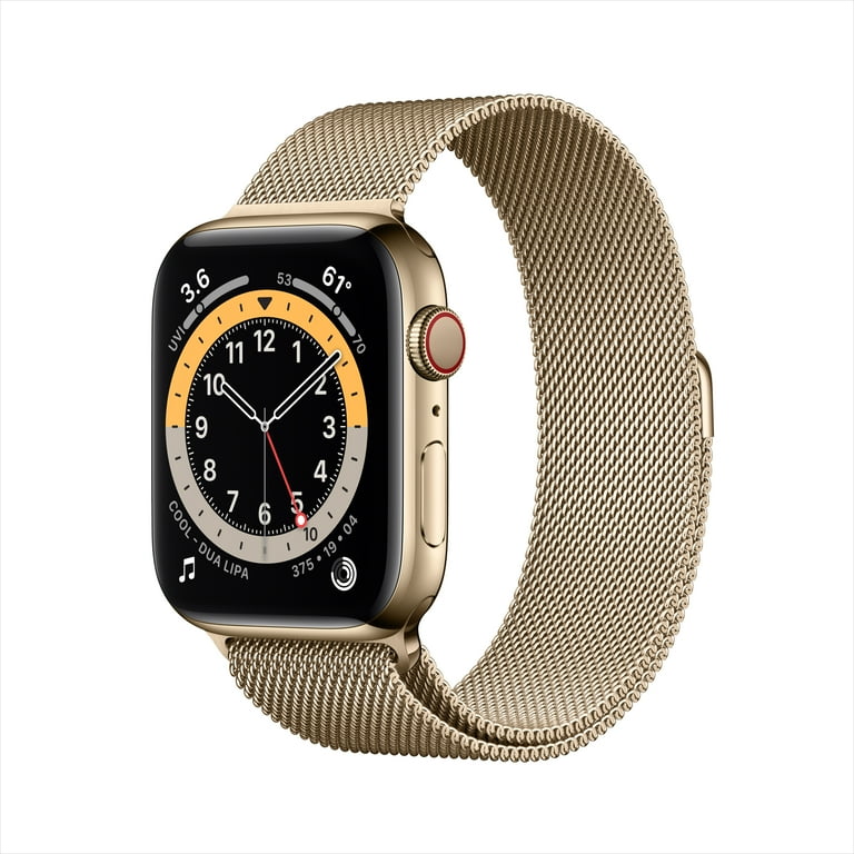 Apple Watch Series 6 GPS + Cellular, 44mm Gold Stainless Steel